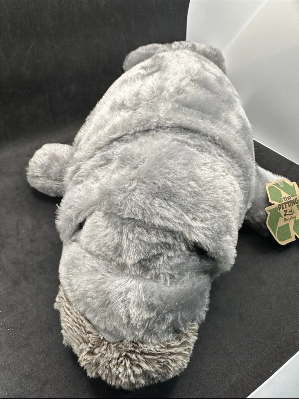 The Petting Zoo Conservation Gray Manatee 18" Stuffed Animal Plush